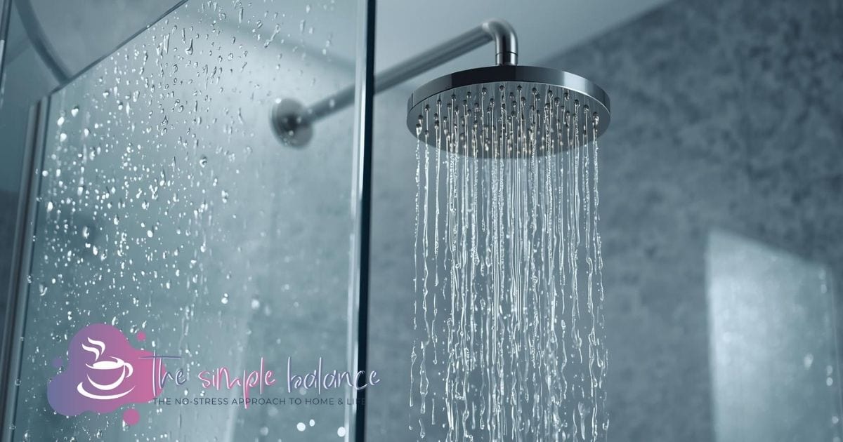 Shower cleaning tip symbol image
