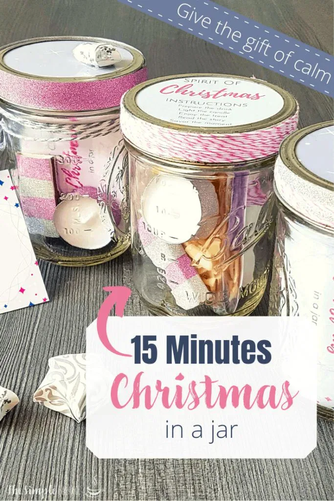 DIY gift idea: 15 Minutes of Christmas in a jar 6