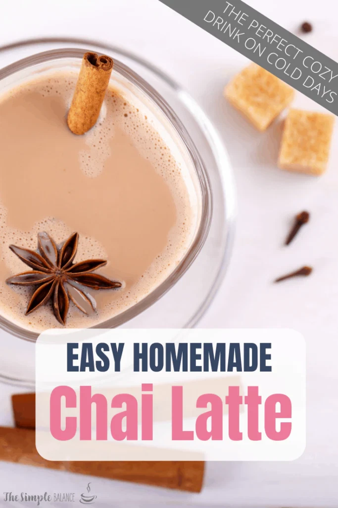 Chai Latte with easy homemade syrup 5 Chai Latte with easy homemade syrup 4