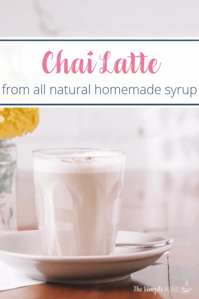 Chai Latte with easy homemade syrup 6 Chai Latte with easy homemade syrup 5