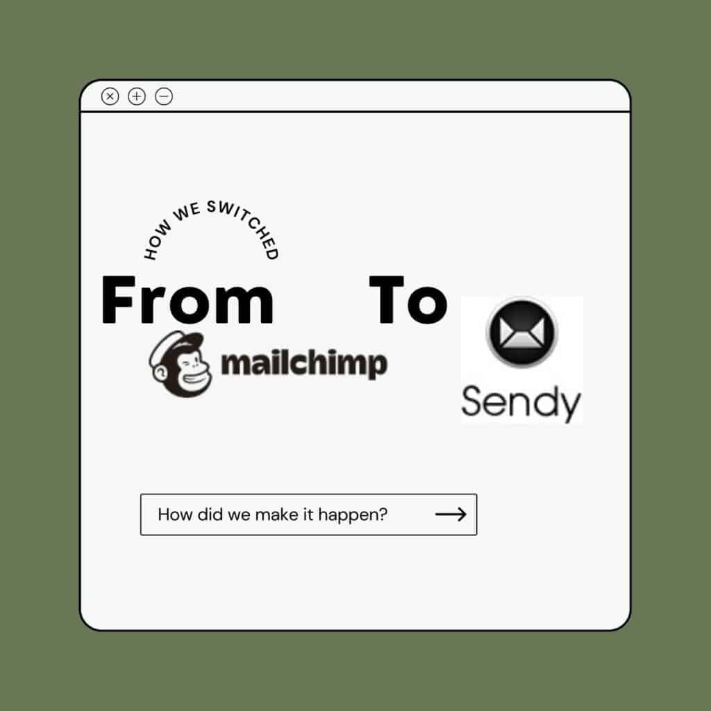 Discover our transition from Mailchimp to Sendy and explore the process behind it.