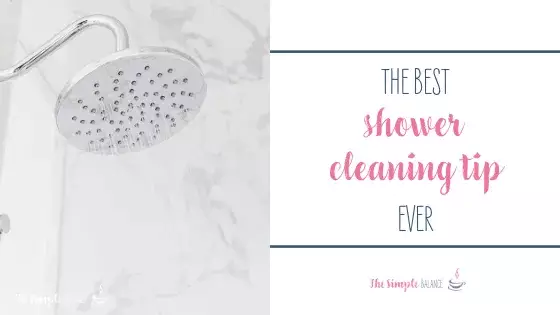 The best shower cleaning tip ever 1 The best shower cleaning tip ever 1