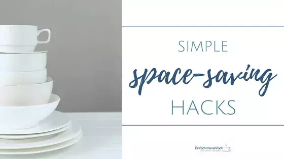 Simple space-saving hacks 2 space saving hacks title image