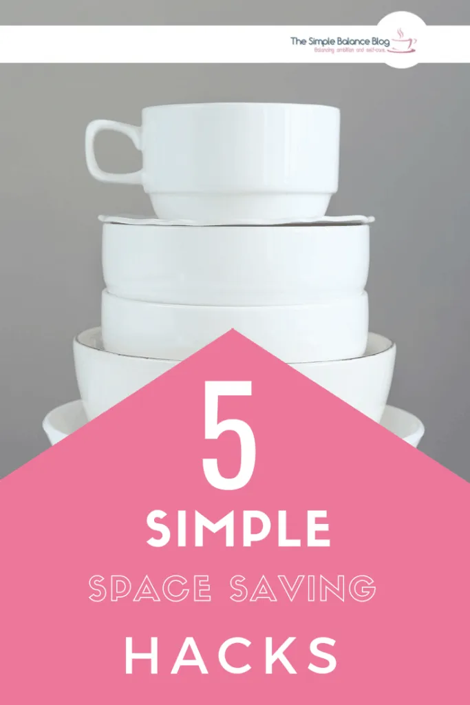 Simple space-saving hacks 7 space saving hacks image for Pinterest