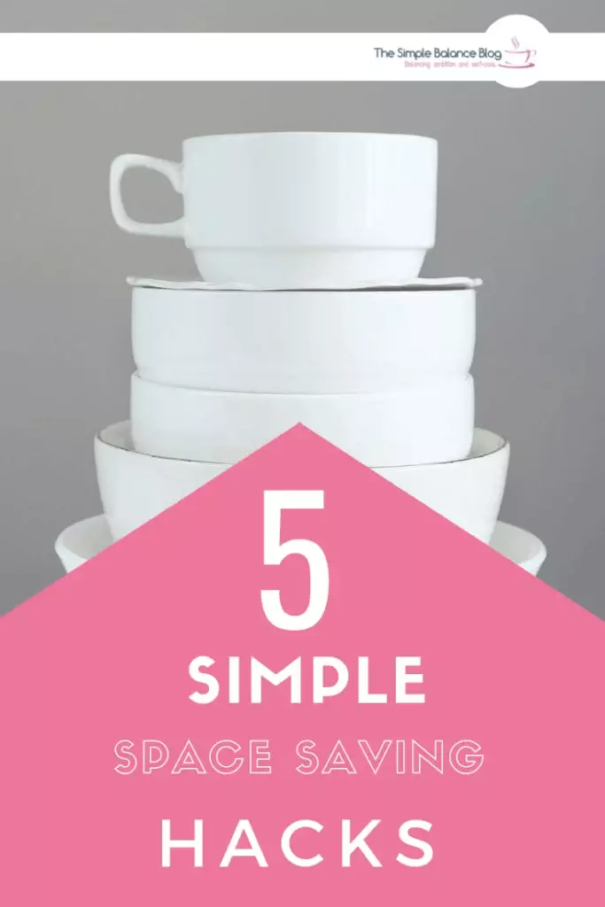 Simple space-saving hacks 8 space saving hacks image for Pinterest