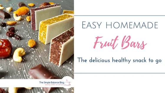 Homemade fruit bars - 1 recipe and 3 variations 1 homemade fruit bars title image