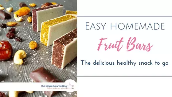 Homemade fruit bars - 1 recipe and 3 variations 1 homemade fruit bars title image
