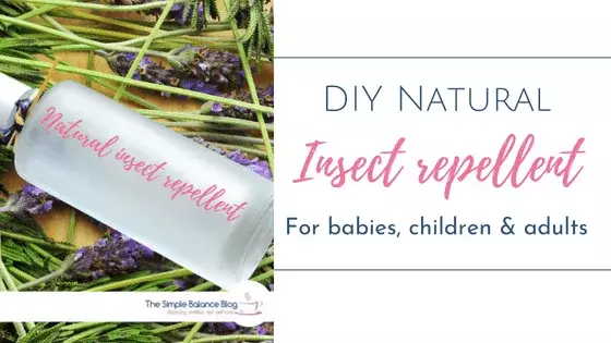 DIY Natural Insect Repellent - for babies, children and adults 2 a bottle of insect repellent
