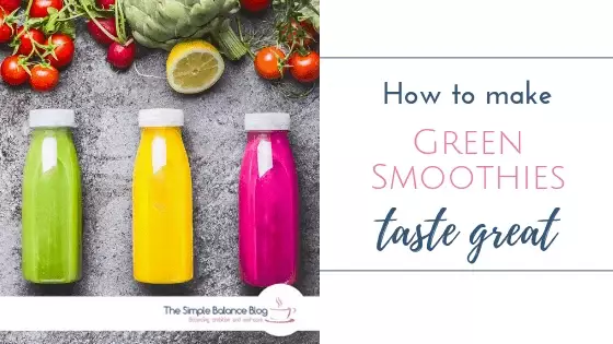 How to make green smoothies taste great 2 green smoothies title image