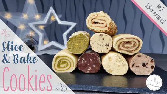 Slice and bake cookies - 7 flavors with hidden nutrients 4 Slice and bake cookies - 7 flavors with hidden nutrients 1