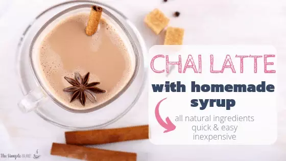 Chai Latte with easy homemade syrup 3 Chai Latte with easy homemade syrup 2