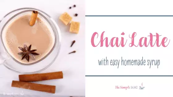 Chai Latte with easy homemade syrup 2 Chai Latte with easy homemade syrup 1
