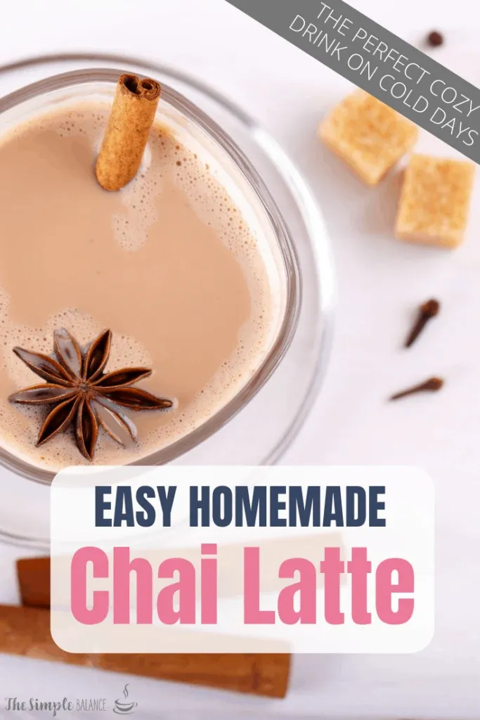Chai Latte with easy homemade syrup 5 Chai Latte with easy homemade syrup 4