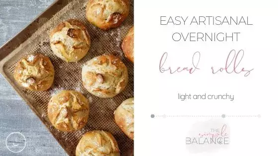 Easy artisanal overnight bread rolls 2 overnight bread rolls post image