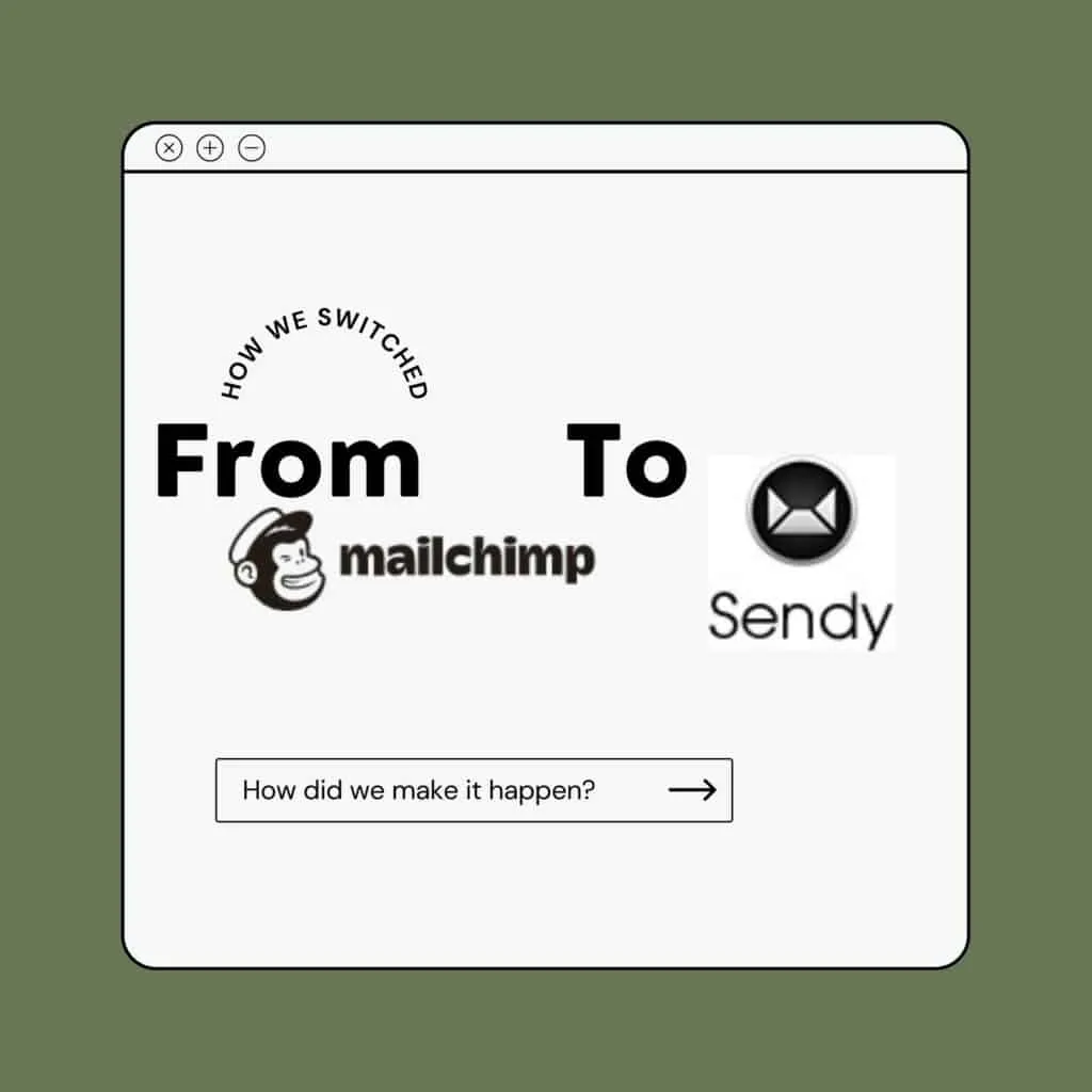 Discover our transition from Mailchimp to Sendy and explore the process behind it.