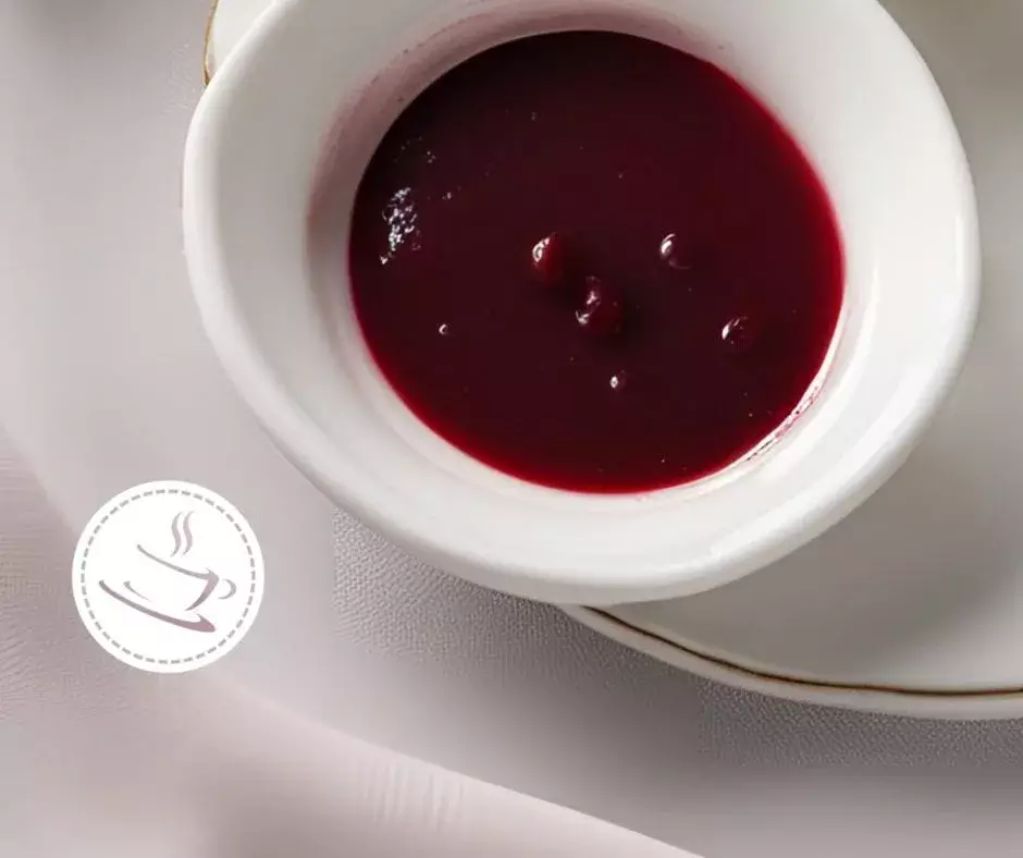 How to Make German Waffles: The Delicious Bergische Waffeln 3 a cup of red liquid