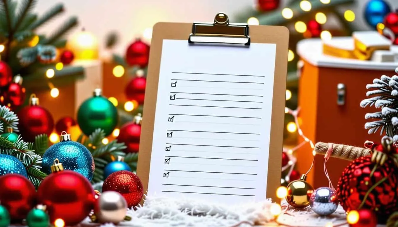 How to Efficiently Store Your Christmas Decorations This Year 1 Making a list for next year