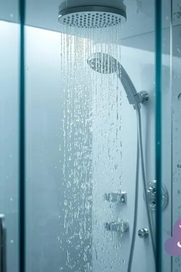 Shower cleaning tip symbolic image