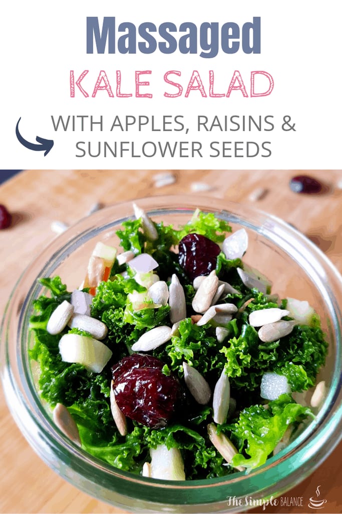 Massaged Kale Salad With Apple and Cranberries 6