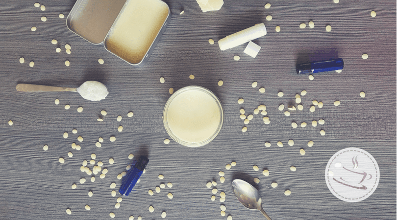 DIY Anti Itch Balm 2 anti-itch balm ingredients flatlay photo