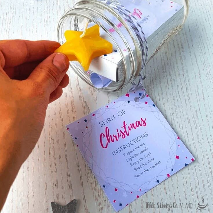15 minutes of Christmas in a jar
