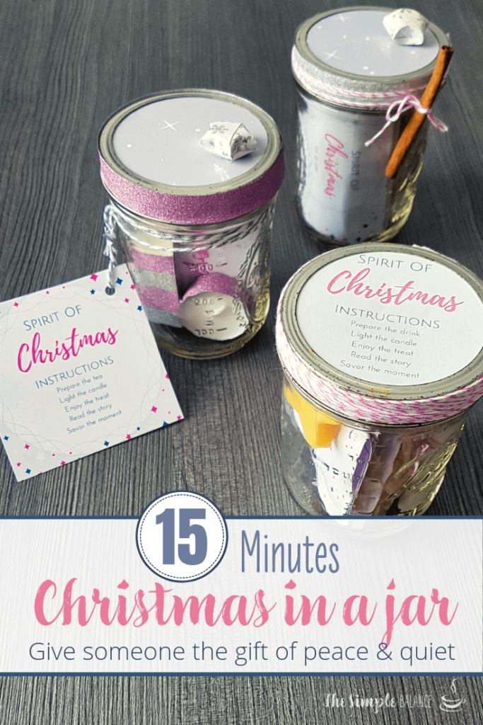 DIY gift idea: 15 Minutes of Christmas in a jar 5