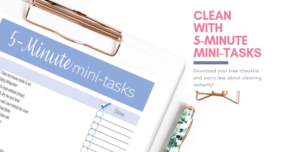 Cleaning checklist 2