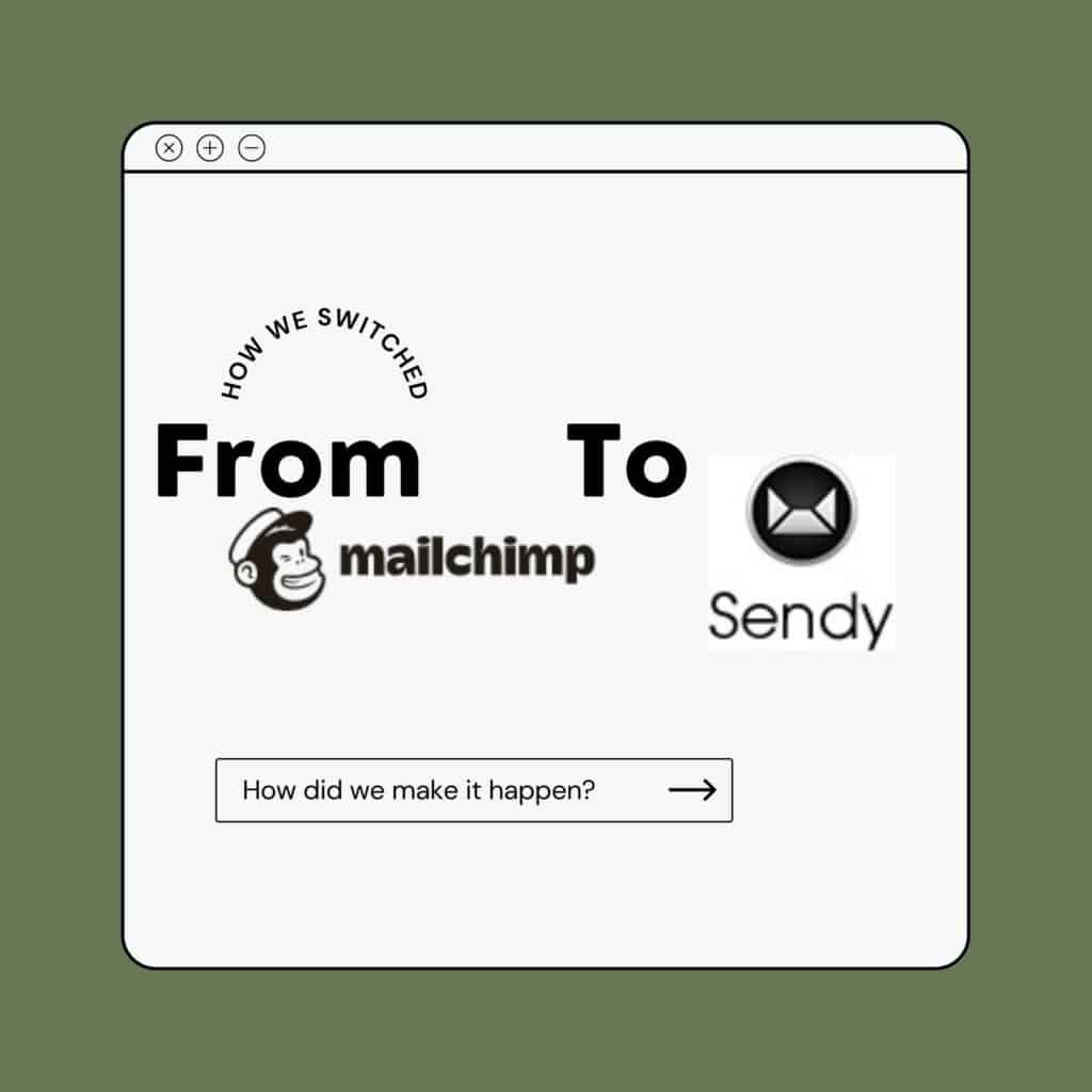 How we switched from Mailchimp to Sendy 1 Discover our transition from Mailchimp to Sendy and explore the process behind it.