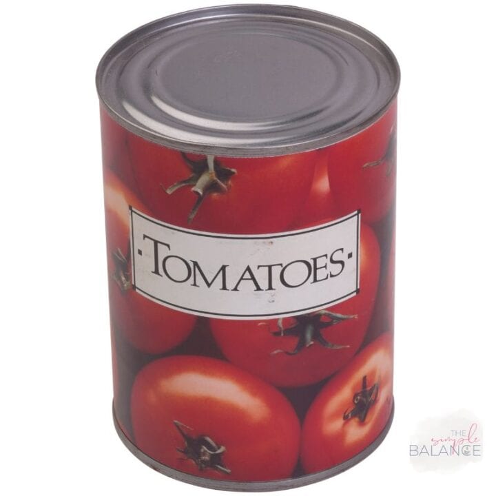canned tomatoes for pizza sauce