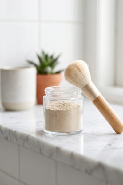 DIY Dry Shampoo - 2 Ingredients, 2 Minutes 3